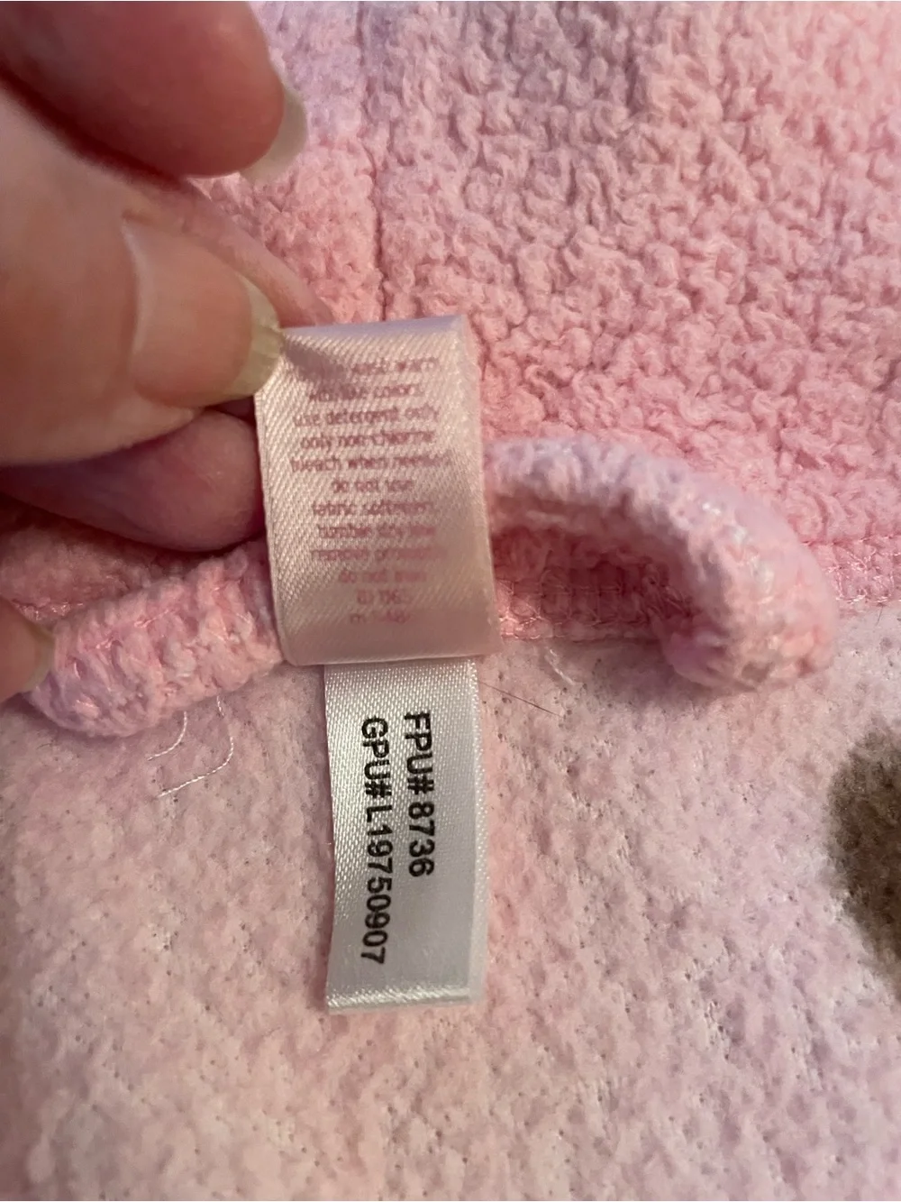 Limited Too Kids Pink Heart Print Plush Robe Tie Waist Patch Pockets Size 18/20‎